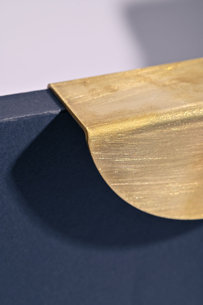 Large Luna Handle | Solid Brass | 120mm - Image 7