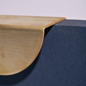 Large Luna Handle | Solid Brass | 120mm - Image 4