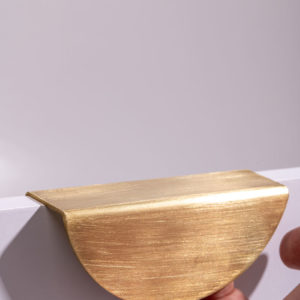 Large Luna Handle | Solid Brass | 120mm - Image 6
