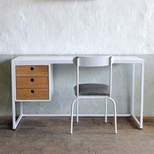The Skool Chair | Steel & Leather - Image 9