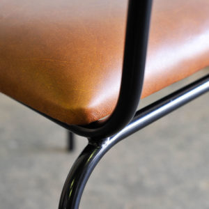 The Skool Chair | Steel & Leather - Image 10