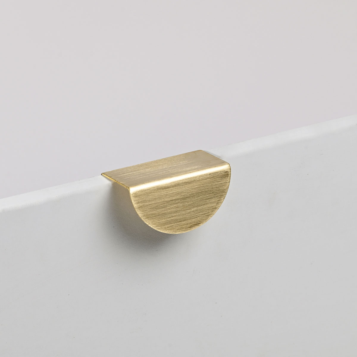 Luna Handle | Solid Brass | 70mm
